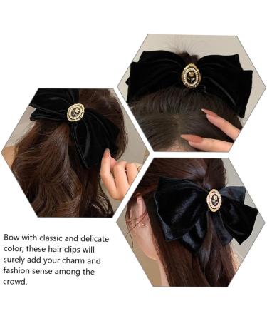 BIUDECO Bowknot Pearl Hair Bow Hair Clip Hair Clips Hair Accessories Fabric Bow Hairpin Barrettes for Women Hair Decoration Women Hairpin Female Hairpin Hair Barrette Bows for - Buy Online on GoSupps.com