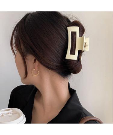 Mehayi 8 Pack Large Matte Hair Claw Clips - Non-Slip Strong Hold for Women and Girls - Acrylic Hair Clamps - Fashion Hair Styling Accessories - 8 Pieces - Buy Online on GoSupps.com