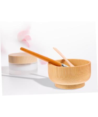 Beavorty Wooden Mask Bowl Set - Beauty Mixing Bowl & DIY Facial Mask Tools for Estheticians | Ideal for Clay & Mud Masks - Buy Online on GoSupps.com