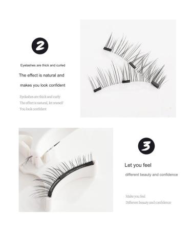 Buy Reusable Magnetic Lashes with Applicator | Natural Look Easy Wear & All-Day Comfort - Style A - Buy Online on GoSupps.com