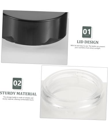 Didiseaon Frosted Glass Jars Cream Sub Container Refillable Lotion Bottle Lotion Containers Glass Cosmetic Cream Bottle Glass Jar with Lid Creami Cosmetic Containers Cream Jar Filling Travel - Buy Online on GoSupps.com