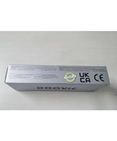 DOOViC Blue Light Filter Reading Glasses - Square Frame Large Lenses Prescription Strength 1.5x - Stylish Anti-Fatigue Eyewear - Buy Online on GoSupps.com