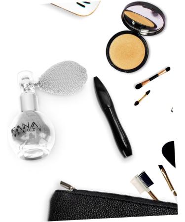 PLAFOPE 1pc Spray Glitter Spray Bottles Shimmering Spray Powder Makeup Glitter Powder Sprayer Highlight Tool 7x5.5cm White - Buy Online on GoSupps.com