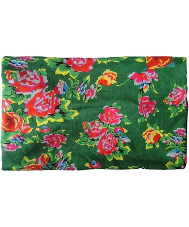 Limtula Wide Headband for Women Elastic Bandeau Sports Headwrap Northeast Rural Style Floral Hairband Stretchy Workout Headwear F8 - Buy Online on GoSupps.com
