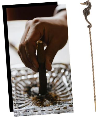 Healvian Pulling Tools Brass Poker Sticks With Spiral Design For Smokers - Buy Online on GoSupps.com