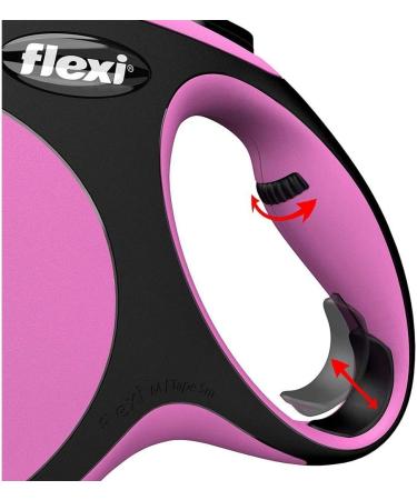 Flexi New Comfort S Rope 8m Red - Durable Leash for Dogs Up to 12kg | International Shipping Available - Buy Online on GoSupps.com