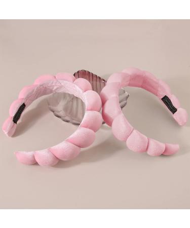 Skincare Headband Soft Makeup Headband Spa Headband for Washing Face Towel Headband Hair Band for Washing Face Make up Hair Headband Headband for Skincare Makeup Removal Face Washing(Pink) A-Pink - Buy Online on GoSupps.com