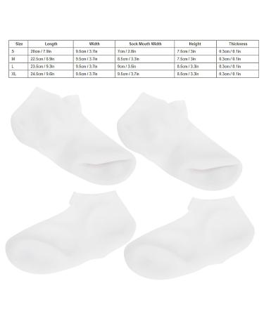 2 Pairs Moisturizing Foot Spa Socks | Hydrating Peel Treatment for Soft Feet - International Shipping - Buy Online on GoSupps.com