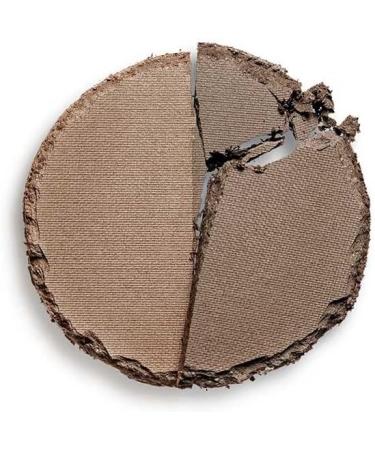 Makeup Revolution - Duo Brow Powder - Ash Brown Bi-color - Buy Online on GoSupps.com