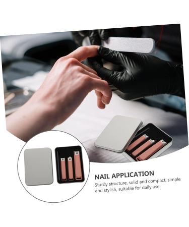 1set Anti-Splash Nail Clippers Toe Nail Scissors Fingernails Clippers and Toenails Clippers Fingernail File Nails Household Nail Scissors Abs Manicure Pedicure Scissors - Buy Online on GoSupps.com