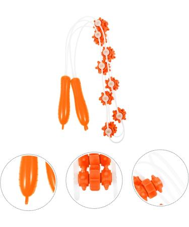 Lurrose 4-Piece Spherical Backing Strips - Multi-Tools Self-Massage Device for Muscle Recovery | Rolling Lymph Massage Gel & Magnetic Pearls - 115x5.6cm | Buy Now! - Buy Online on GoSupps.com