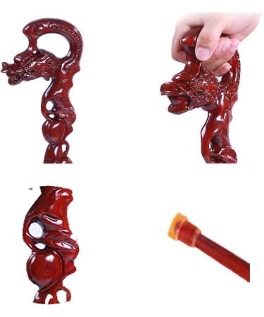 Wooden Walking Sticks Old Man's Cane Elderly Crutches Wood Carving Cane Pear Stick Elderly Walker T-Shaped Cane Single Leg Crutch Anti-Slip Crutches Elderly Supplies Mobility Aid for Elderly Seniors A A - Buy Online on GoSupps.com