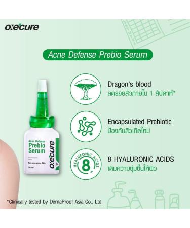 Oxe-cure Acne Defense Prebio Serum 20 ml - Buy Online on GoSupps.com