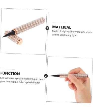 Mipcase 1pc Eyeliner Fake Eyelashes Eyelash Glue Pen for False Lashes Makeup Pen Miss Retouching Pen Diamond 1 count (Pack of 1) As Shown - Buy Online on GoSupps.com