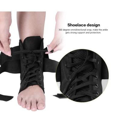 Breathable Ankle Support Brace - Orthosis Foot Protector for Sports & Fitness | Sprain & Arthritis Recovery - Buy Online on GoSupps.com