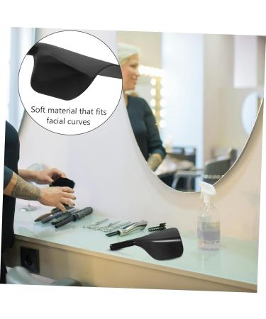 Hair Mask For Hair Big Hair Hairspray Hair Spray Eyes Protector Hair Dressing Protector Barbers Makeup Gummy Front Edge Hair Hairspray - Dyeing Cover Black Plastic - Buy Online on GoSupps.com