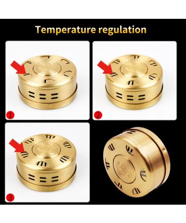 Namvo Portable Moxibustion Box | Cotton Cloth & Moxa Stick for Pain Relief - International Shipping - Buy Online on GoSupps.com