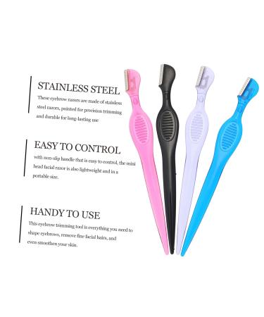 Beavorty 24-Strip Eyebrow Trimmer Kit - Stainless Steel Razor for Women - Precision Face Grooming Tools - Buy Online on GoSupps.com
