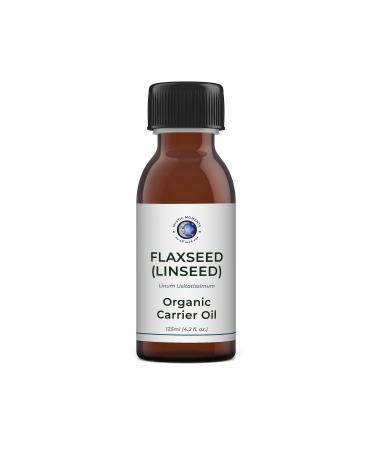 Mystic Moments |Organic linseed (linseed) carrier oil 250 ml -pure and natural oil Perfect for hair face nails aromatherapy massage and oil thinning vegan GVO