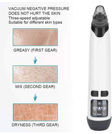 Facial Blackhead Suction Instrument Electric Beauty Instrument Cleanser Pore Cleanser Pore Cleansing and Beauty Device for Deep Facial Cleansing Ideal for Skincare Enthusiasts for Home Use - Buy Online on GoSupps.com