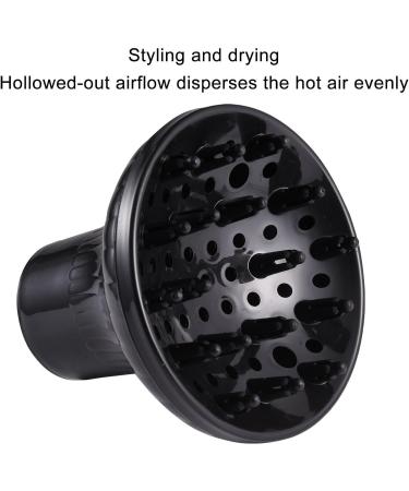 lyanny Universal Diffuser Attachment for Hairdryer Hair Dryer Diffuser Attachment Adjustable Hair Dryer Diffuser Nozzle Attachment for Hair Styling Curly - Buy Online on GoSupps.com