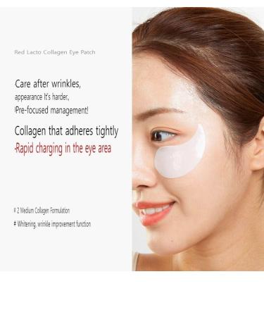 Red Lacto Collagen Eye Patch - Revitalize & Smooth Under Eyes | International Shipping Available - Buy Online on GoSupps.com