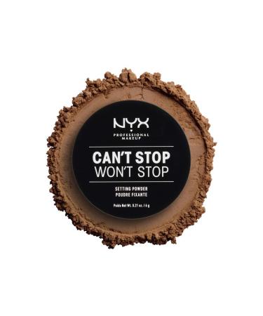 NYX Professional Makeup Can't Stop Won't Stop Setting Powder - Vegan Matte Finish Loose Fixing Powder in Medium Deep for Oily Skin - International Shipping Available - Buy Online on GoSupps.com