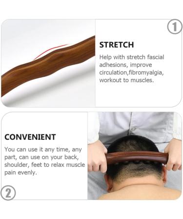 Beaupretty Deep Tissue Massage Roller Set - Bamboo & Beech Wood Thai Trigger Point Roller for Ultimate Relaxation - Buy Online on GoSupps.com