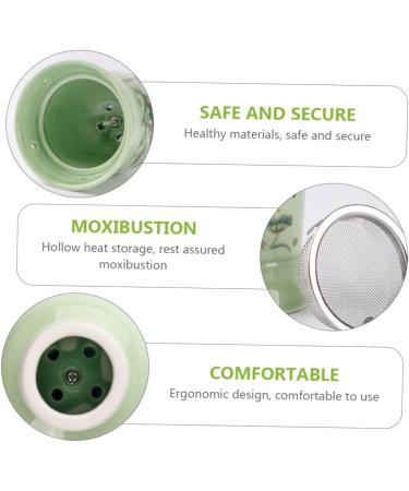 Shop Gatuida Moxibustion Pot Set - Moxibustion Tools for Whole Body Wellness | 2 Ceramic Burners (12.5x7cm) - International Shipping Available - Buy Online on GoSupps.com