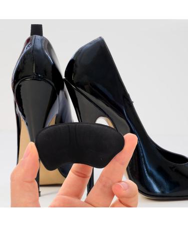 Buy 4 Pairs High Heel Stickers - Cushion Inserts for Women s Sneakers & Boots | Comfortable Heel Pads for Loose Shoes - Sponge Black 9.5x3.5x1CM - Buy Online on GoSupps.com