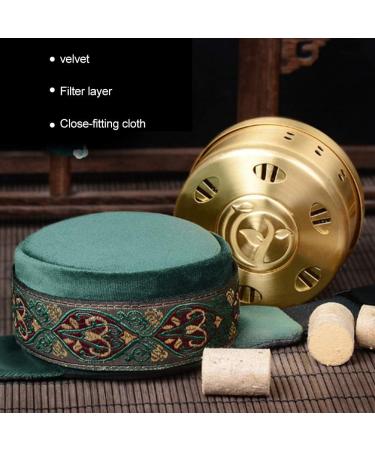 Nicoone Portable Copper Moxa Box | Moxibustion Bag & Moxa Stick Burner for Back Pain Tendonitis & Arthritis Relief - Buy Online on GoSupps.com