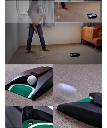 LEAGY Portable Golf Putter Set with Case - Indoor/Outdoor Putting Practice Game with Ball Return System - Executive Office Gift - Buy Online on GoSupps.com
