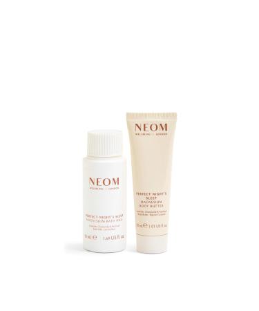 NEOM Oh Mg! Better Sleep Duo Gift Set | Perfect Night's Sleep Magnesium Bath Milk & Magnesium Body Butter I 100% Natural I Feel relaxed and ready for bed - Buy Online on GoSupps.com