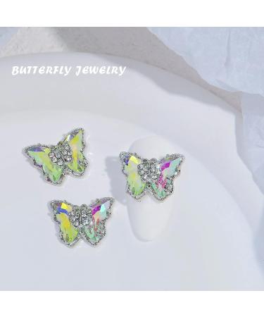 FEIlei 10Pcs Nail Jewelry Zircon Nail Art Rhinestones Nail Decors Crystals Diamond Gems - Buy Online on GoSupps.com