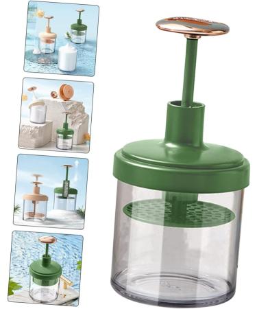 DRESSOOS Foaming Cleaner Face Wash Foam Maker Foaming Face Foaming Maker Foam Cleaners Cleaning Gel Simple Soap Korean Face Wash Cleansing Foams Maker Dedicated Travel Face Soap Pp 17.2X8.2X17.2CM Green - Buy Online on GoSupps.com