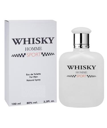 Whisky Homme Sport EDT Eau De Perfum Long Lasting Fragrance Perfum For MEn 100ml - Buy Online on GoSupps.com