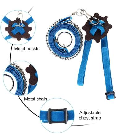 Dongker Turtle Harness & Leash | Adjustable Leather Pet Turtle Belt - Ideal for Walking Turtles | Yellow - Buy Online on GoSupps.com