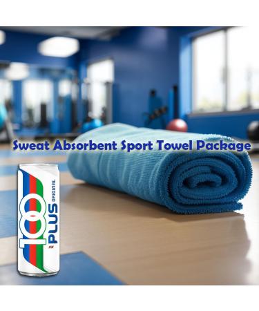 (6 Cans) 100 PLUS Isotonic Sports Drinks Hydration Maksuri 100+ Gym Towel Set 11fl oz - Buy Online on GoSupps.com