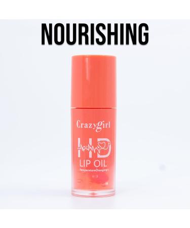 Glam Lux 109 Bundle Set of 6 HD Mood Color Changing Lip Oil Temperature Changing Ph Activated Sheer Lightweight Non-Sticky Moisturizing Nourishing For Girls Teens Tweens & Women - Buy Online on GoSupps.com
