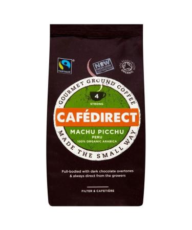 Caf direct Fairtrade Organic Macchu Picchu Roast & Ground Coffee (227g) - Pack of 6