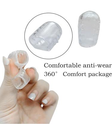 40Pcs Silicone Toe Protectors with Holes - Prevent ingrown toenails, corns, calluses, and blisters - Buy Online on GoSupps.com