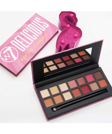 W7 Delicious Natural & Berry Eyeshadow Palette - 11.2g | Premium Vegan Makeup for Stunning Eye Looks - International Shipping Available - Buy Online on GoSupps.com