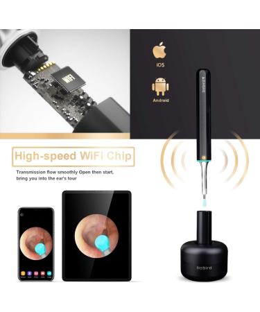 BEBIRD X17 Pro Ear Wax Removal Camera Endoscope - WiFi, Gyroscope, 1080p Visual Ear Cleaner for Kid, Adult, Pet - Buy Online on GoSupps.com
