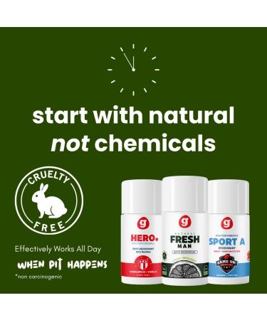 Fresh Kids Deodorant for Boys 8+ Non-Toxic & Aluminum-Free | High-Performance Natural Stick - Prevent Armpit Odor - Tween & Teen Variety 3 Pack - Buy Online on GoSupps.com