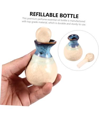 Ciieeo 1 Set Aromatherapy Bottle White Mini Ceramics Ceramic Bottle 9.5X5.5cm White - Buy Online on GoSupps.com