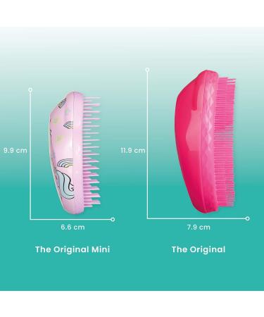 Tangle Teezer Mini Detangling Hairbrush | Unicorn Magic | Ideal for Kids & Travel | Wet & Dry Hair | Reduces Flyaways | 1 Count - Buy Online on GoSupps.com