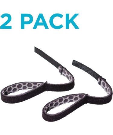 BraceAbility Buddy Tape Toe Splint Wraps - Non-Slip Taping Straps for Toe Injuries (2-Pack) - Buy Online on GoSupps.com