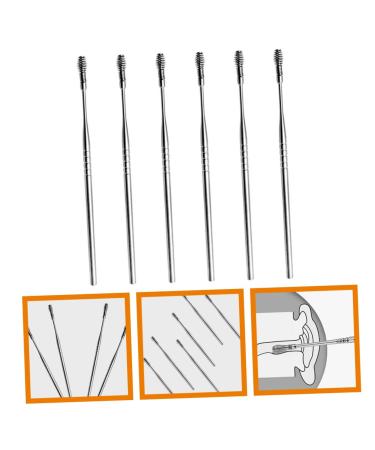 Spring Ear Pick Set - 6pcs Stainless Steel Ear Cleaning Tools - Buy Online on GoSupps.com
