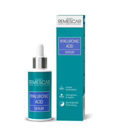 Remescar Hyaluron Serum 30ml - Hyaluronic acid Serum Face - Hyaluronic ACID Serum - Face Care Men and Women - Anti Aging Hyaluron Face Serum - Immediate liquid intake - Buy Online on GoSupps.com
