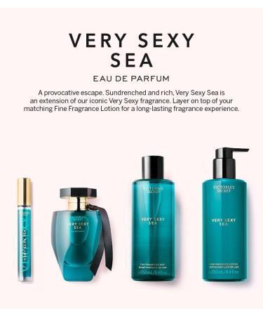 Victoria's Secret Very Sexy Sea Eau de Parfum Notes of Italian Bergamot Neroli Blossom & Sundrenched Cedar Perfumes for Women (1.7 oz) - Buy Online on GoSupps.com